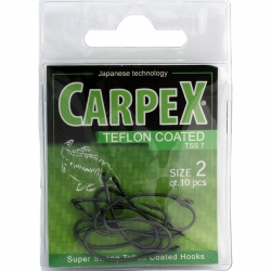 Haczyk Carpex Teflon Super Strong 7, rozm. 6 (10 szt.)