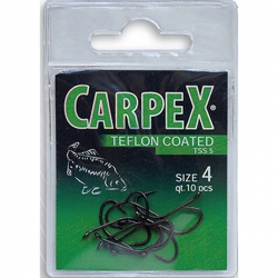 Haczyk Carpex Teflon Super Strong 5, rozm. 1 (10 szt.)