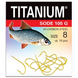 Haczyk Titanium SODE 105G (10 szt.), rozm. 8