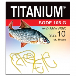 Haczyk Titanium SODE 105G (10 szt.), rozm. 10