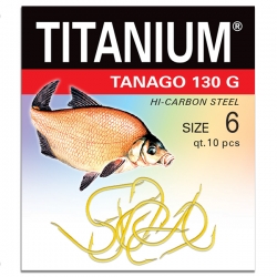 Haczyk TitaniumTANAGO 130G (10 szt.), rozm. 6