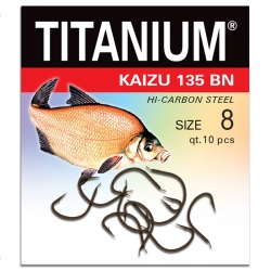 Haczyk Titanium KAIZU 135BN (10 szt.), rozm. 8