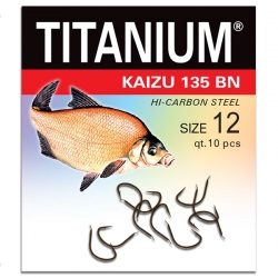 Haczyk Titanium KAIZU 135BN (10 szt.), rozm. 12