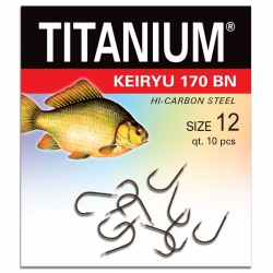 Haczyk Titanium KEIRYU 170BN (10 szt.), rozm. 12