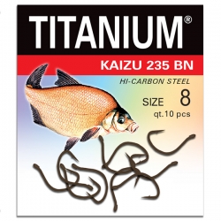 Haczyk Titanium KAIZU 235BN (10 szt.), rozm. 8