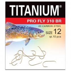 Haczyk Titanium PRO FLY 310BR (10 szt.), rozm. 12