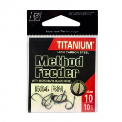 Haczyk Titanium Method Feeder 504 (10 szt.), rozm. 16