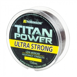 Żyłka Robinson Titan Power Ultra Strong 150m, 0.215mm, jasnoszara