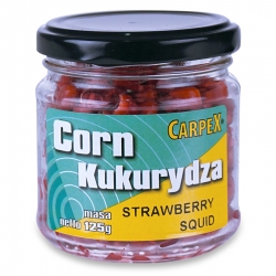 Kukurydza haczykowa Carpex - Strawberry - Squid, 125g