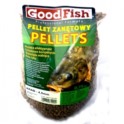 Mikropellet zanętowy GF 4,5mm, krab, 0,75kg