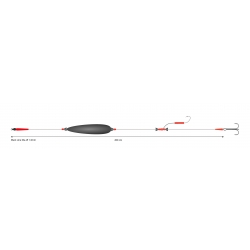 ZESTAW - SUMOWY - SET III - BIG BAIT READY RIG 20g/200cm/100kg - kotwica: 3/0 hak nr 6/0 - op.1szt.