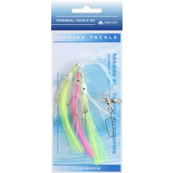 ZESTAW MORSKI - OCTOPUS RIG HAIR 7.5cm - hak: 2/0 - op.1kpl.