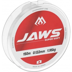 ŻYŁKA - JAWS SUPER SOFT 0.212mm/4.85kg/150m TRANSPARENTNA - op.1szt.