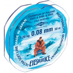 ŻYŁKA - EYES BLUE ICE - 0.08mm/1.20kg/25m - op.10szp.